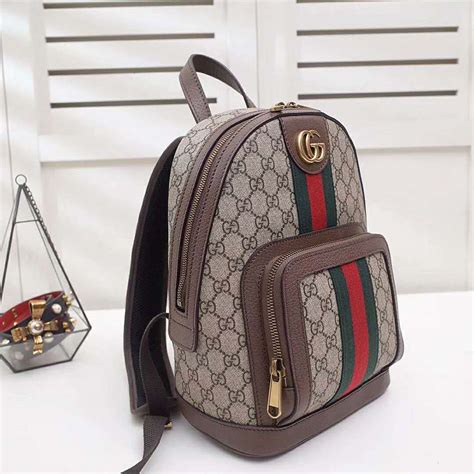 gucci small backpack women|Gucci small backpack price.